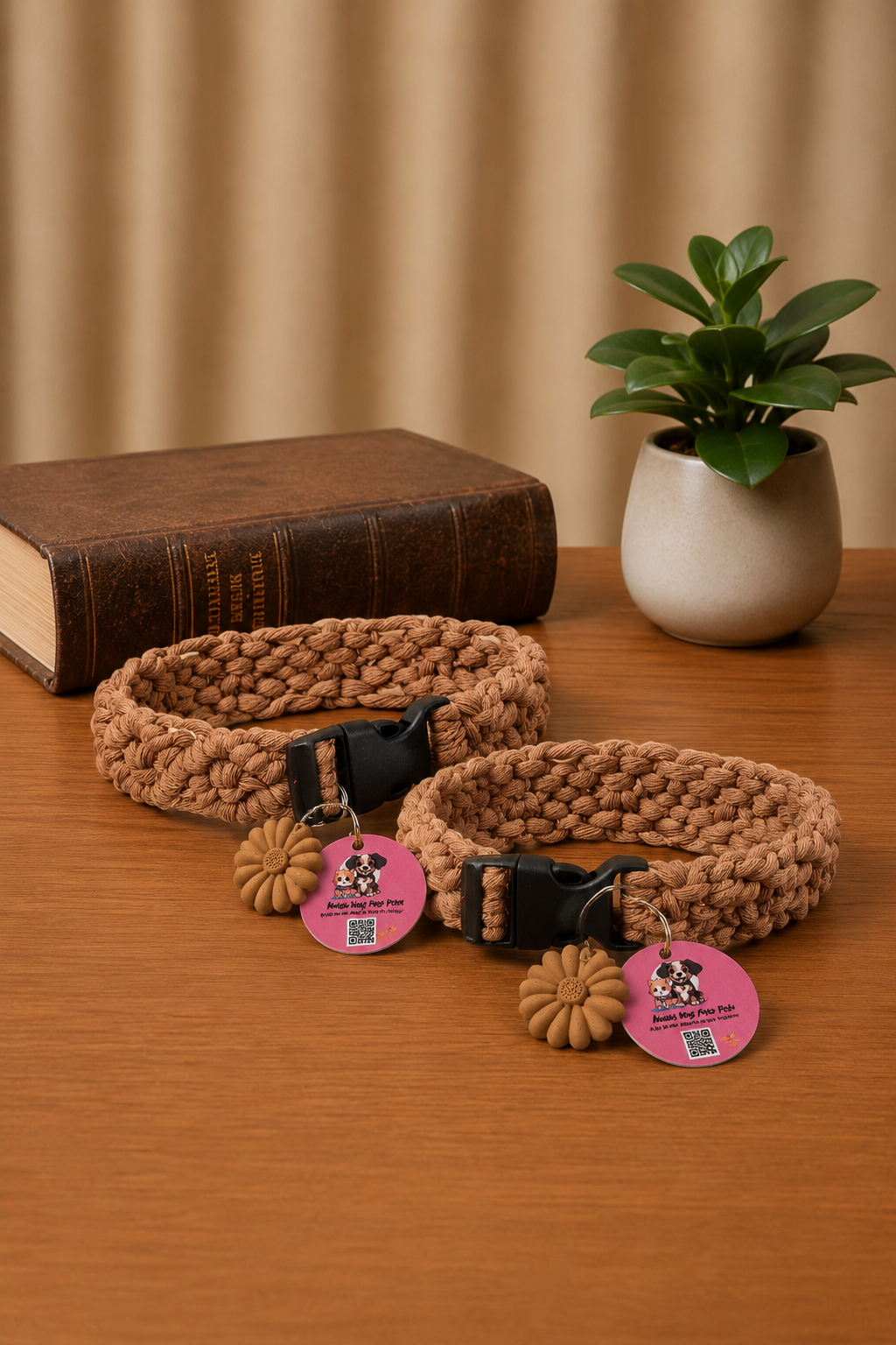 How to Make a Macrame Pet Collar — DIY Patterns for Dogs and Cats